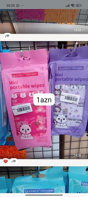 generator mini: Məhsul: QIANHUI Mini Portable Wipes – yaş salfetlər - Kompakt və — 4