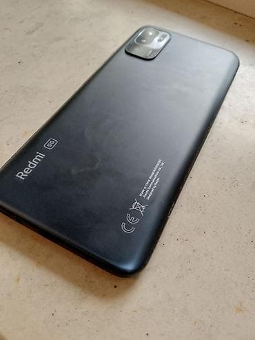 samsung galaxy a: Redmi Note 10T, 128 GB, rəng - Qara, İki sim kartlı — 3