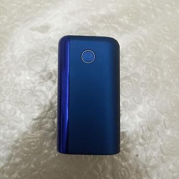 Mavi rəngli elektron siqaret cihazı (vape mod) glo - Kompakt, ovuca