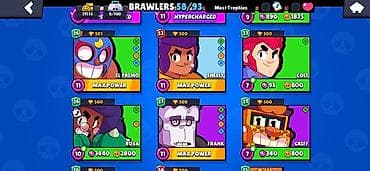 Digər: Brawl Stars hesabı – yüksək inkişaflı və zəngin məzmunlu - Ümumi — 4