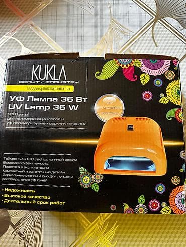 dirnaq yonan: KUKLA Beauty Industry UV Lampa – 36 W Manikür üçün UV lampa, gel və — 3