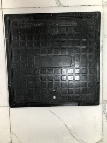 бетонные кольца больших размеров: Dairəvi və kvadrat formalarda mövcud olan bu lük qapaqları müxtəlif — 3