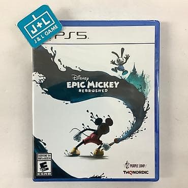 limitsiz data kart: Ps5 Disney epic mickey oyun diski. Tam bağlı upokovkada orginal — 1