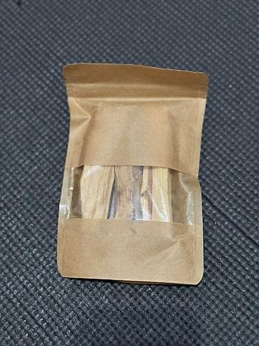 Təbii taxta tütsü çubuqları (palo santo üslubunda) – kraft paketdə — 1