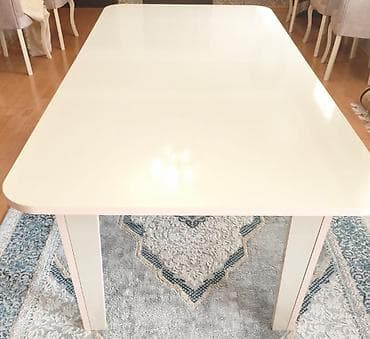Qonaq masası, İşlənmiş, Açılan, MDF, Dördbucaq masa — 4