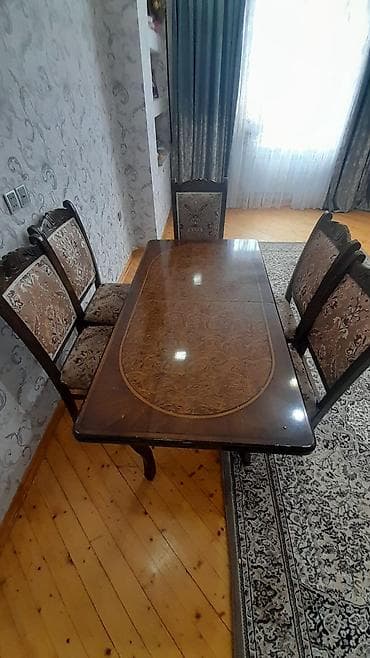 perla stol stul: Для гостиной, Нераскладной, Прямоугольный стол, 6 стульев — 2