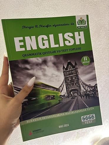kitab seyf: İngilis dili Testlər 11-ci sinif, 2-ci hissə, 2024 il — 1