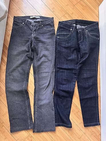 bordo şalvar: Pantamo brendinin cins şalvarı 8-10 yasha uyğundur - Model: Klassik — 8