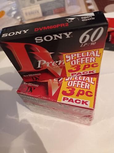 zenit e: Sony MiniDV kaset dəsti – DVM60PR2 (Premium Digital Videocassette) - — 1