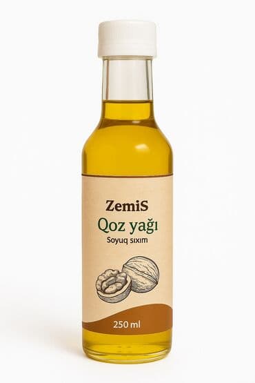 Təmir və tikinti: Çətənə Yağı – 250ml – Təbii, Soyuq Sıxım | ZemiS ZemiS çətənə yağı — 3