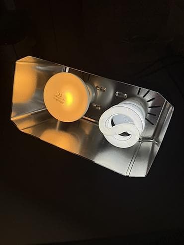 Lampalar: Nomoy Pet Integral Dual Lampshade – Small (Model: NJ-34) İki lampalı — 3