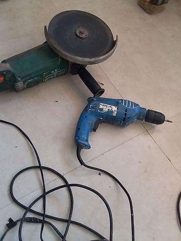 şarjlı matkap: İşlənmiş Drel dəsti, ədəd: 2, Zərbəli drel, 250 W — 1
