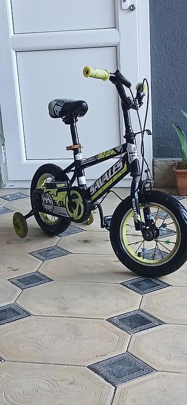 velosipedlər: İki təkərli Uşaq velosipedi 12" — 6