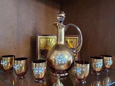 büllur: Egermann şərab dəsti - Brend: Egermann (Czech Republic) - Tərkibi: 1 — 1