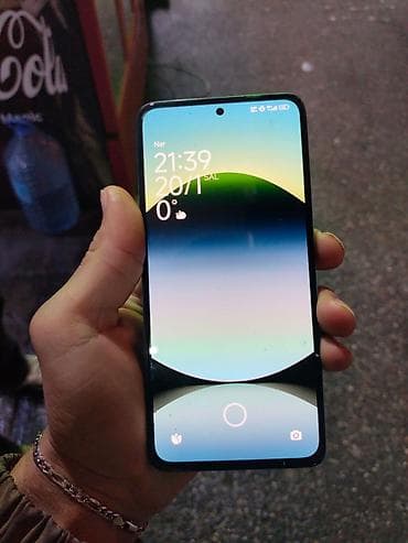 irsad electronics plansetler: Redmi 14R, 256 ГБ, цвет - Голубой, Отпечаток пальца — 3