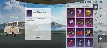 papaqlar: PUBG Mobile hesabı – zəngin kosmetik kolleksiya ilə Xüsusiyyətlər: - — 9