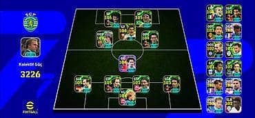 EFootball hesabı – güclü heyət və geniş kart kolleksiyası - Oyun