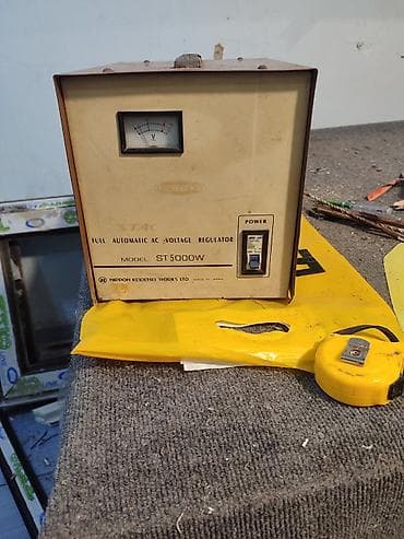 ev pencereleri: Məhsul: Tam avtomatik AC gərginlik tənzimləyicisi (stabilizator) — 1