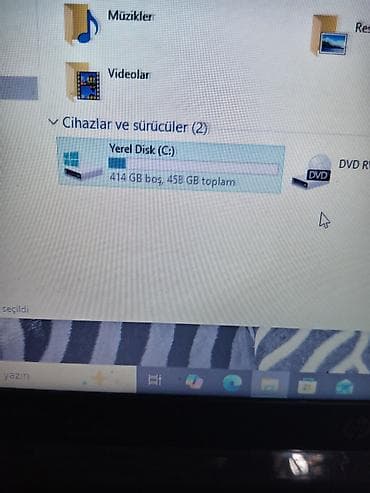 notebook ekran: HP noutbuk - Ekran: təxminən 15.6" - Prosessor: Intel (stiker — 2