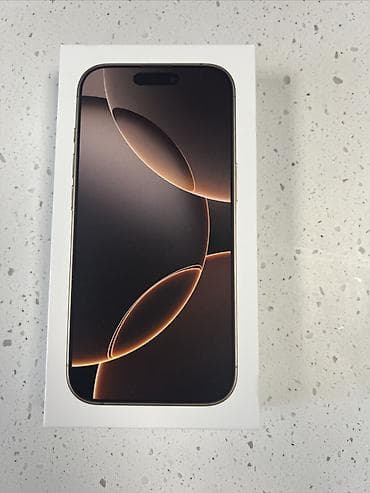 IPhone 16 Pro, 128 GB, Desert Titanium, Sənədlərlə lalafo.az -da IPhone 16 Pro, 128 GB, Desert Titanium, Sənədlərlə