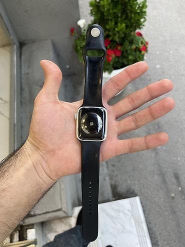 iphone whatch: Yeni, Smart saat, Apple, Аnti-lost, rəng - Boz — 4