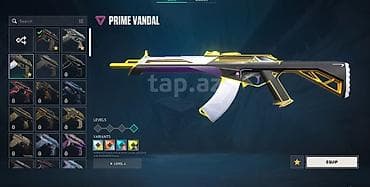 valorant: VALORANT TR Hesab 273 lvl Plat İçindəki skinlər: - Prelude to Chaos — 2