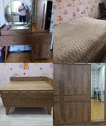 qazon tumu: İkinəfərlik çarpayı, Dolab — 1