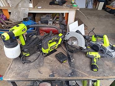 Universal elektrik alətləri dəsti Təsvir: - Boya püskürdücü (şlanqlı