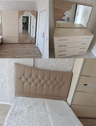 az işlənmiş yataq dəstləri: Gg17《isi》🤍 Yataq desti 550m satilir. Heç bir problemi yoxdur Unvan — 1