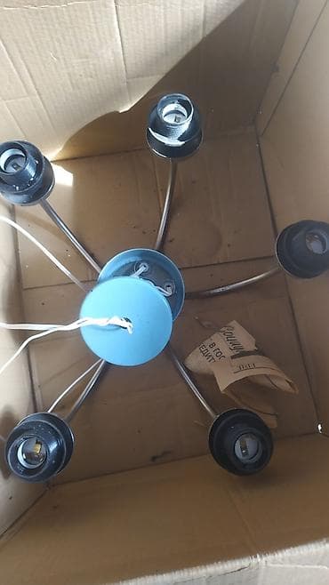 cilcıraq modelləri: Çılçıraq, 5 lampa, Metal — 6