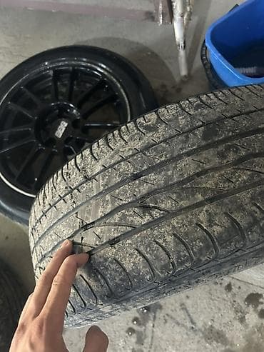 205 40 17: İşlənmiş Disk təkər BBS 215 / 55 / R 17, 5 Boltlu — 5
