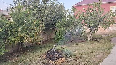 ev satilir type 1: Həyətyani torpaq sahəsi və bağ - Tam daş hasarla əhatələnmiş həyət — 2