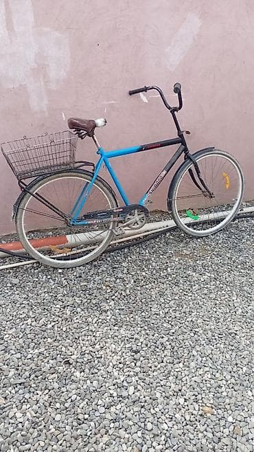 Şəhər velosipedi – klassik dizayn - Rəng: mavi-qara gövdə - Çərçivə