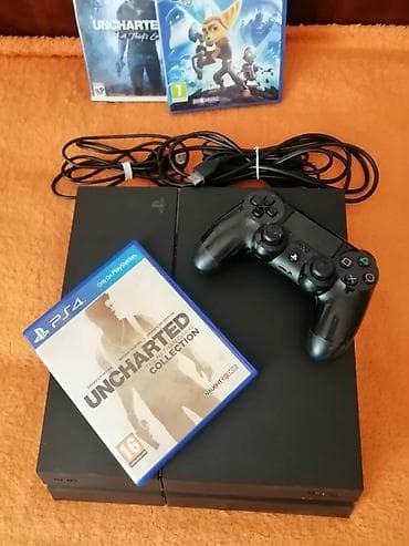 ps3 ps4: Sony PlayStation 4 (PS4) oyun konsolu komplekti Paket tərkibi: - PS4 — 4