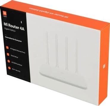 Masaüstü kompüterlər və iş stansiyaları: Xiaomi Router 4A Gigabit Version. Yaxşı vəziyyətdə. В хорошем — 5