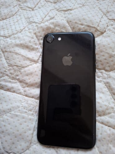 купить айфоны бу: IPhone 7, 128 ГБ, Черный, Отпечаток пальца — 8