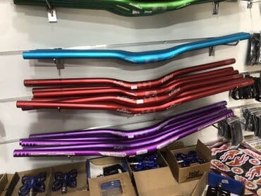 yoqa mat: Məhsul: Velosiped üçün alüminium sükanlar - Növ: Dağ/MTB tipli düz və — 1