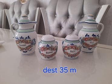 Mətbəx üçün 5 hissəli keramika ədviyyat və sous dəsti: - “Oil” (yağ — 1