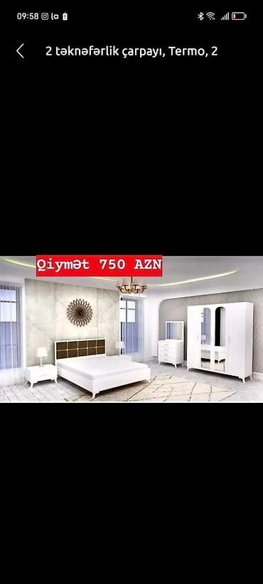 İkinəfərlik çarpayı, Azərbaycan, Yeni lalafo.az -da İkinəfərlik çarpayı, Azərbaycan, Yeni