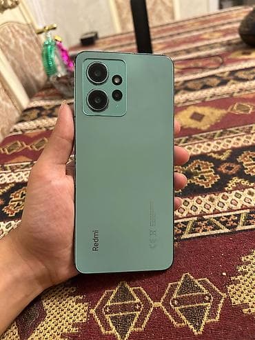 samsung tab s4: Redmi Note 12, 256 GB, rəng - Yaşıl, Sensor, İki sim kartlı — 1