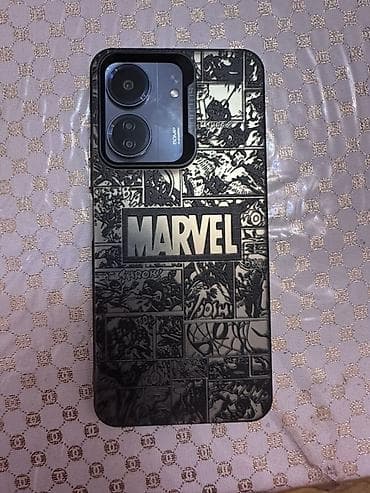 tv tuner box: Redmi 13C, 256 GB, rəng - Göy, Barmaq izi, İki sim kartlı, Face ID — 1