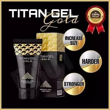 Titan gel gold sifarisler gonderilir 5.7 sm boyudur gecikdirir