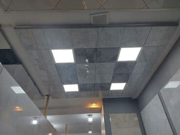 подвесной потолок в ванной: Asma tavan, Suyadavamlı, Ödənişli quraşdırma — 42