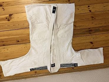 üst geyimleri: Məhsul: Cüdo/BJJ üçün kimono dəsti - Brendlər: ağ üstlük Adidas — 4