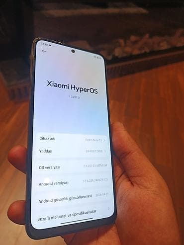 telefin: Xiaomi 12, 128 GB, rəng - Qara, 
 İki sim kartlı — 1