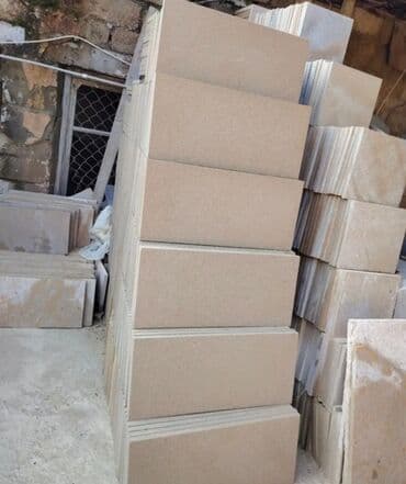 mermer pilleken: Qumdaşı fasad plitələri - Material: təbii qumdaşı - İstifadə — 42