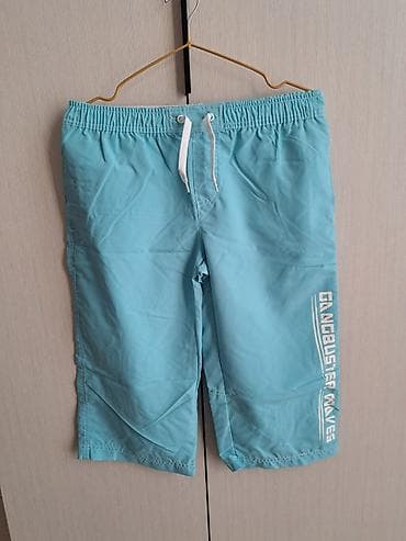 Açıq mavi rəngli 15-16 yaşa şort (Almaniya), boy 176 sm– “Gangbuster