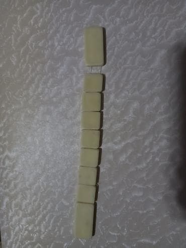stolüstü nabor: Məhsul: Təsbeh. Domino daşları dəsti - Klassik üslubda, krem rəngli — 1