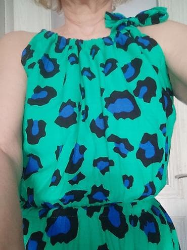 rezin bot: Yaşıl rəngli, leopard naxışlı uzun yay donu - Model: Uzun kəsim — 3