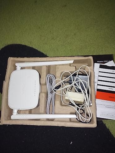 xiaomi adsl modem: Tenda D301 v4 – ADSL2+ Wi‑Fi marşrutlaşdırıcı N300 Xüsusiyyətlər: - — 4